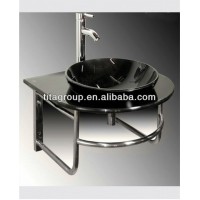 Modern Design Tempered Glass Wash Basin