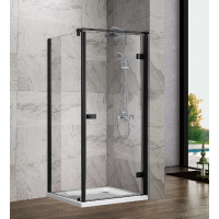 SALLY Tempered Glass Frameless Square Design Modern Hinge Shower enclosure Bathroom Shower Glass Door Design