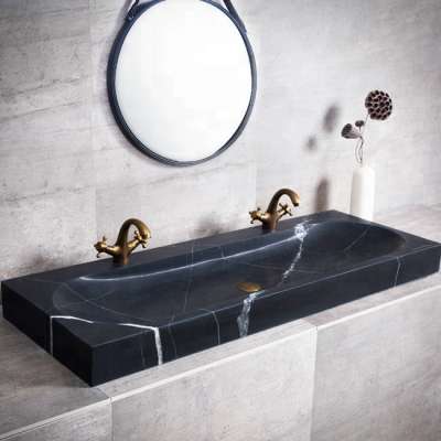 Factory Rectangular Stone Countertop Washing Basins Modern Bathroom Sink